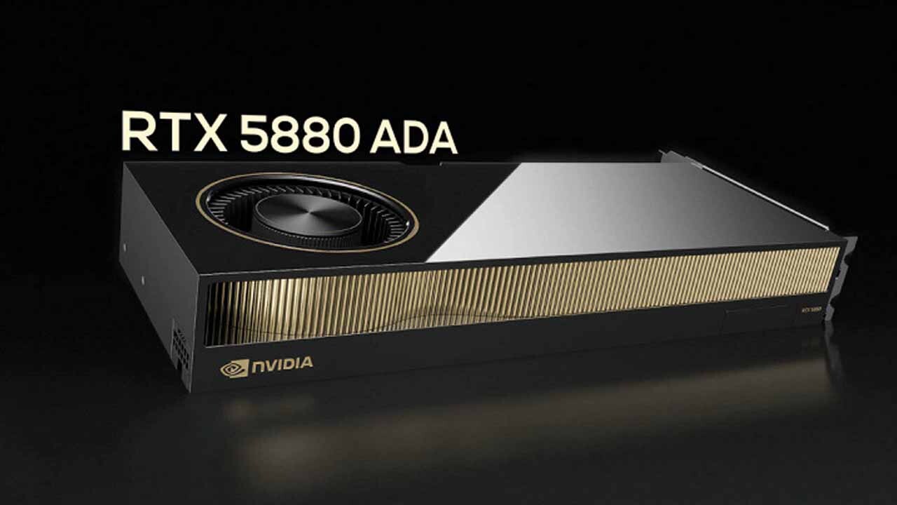 Nvidia, 48 GB Bellek ve 1,1 PFLOPS Tensor Performansıyla RTX 5880 Ada Generation'ı Tanıttı! 