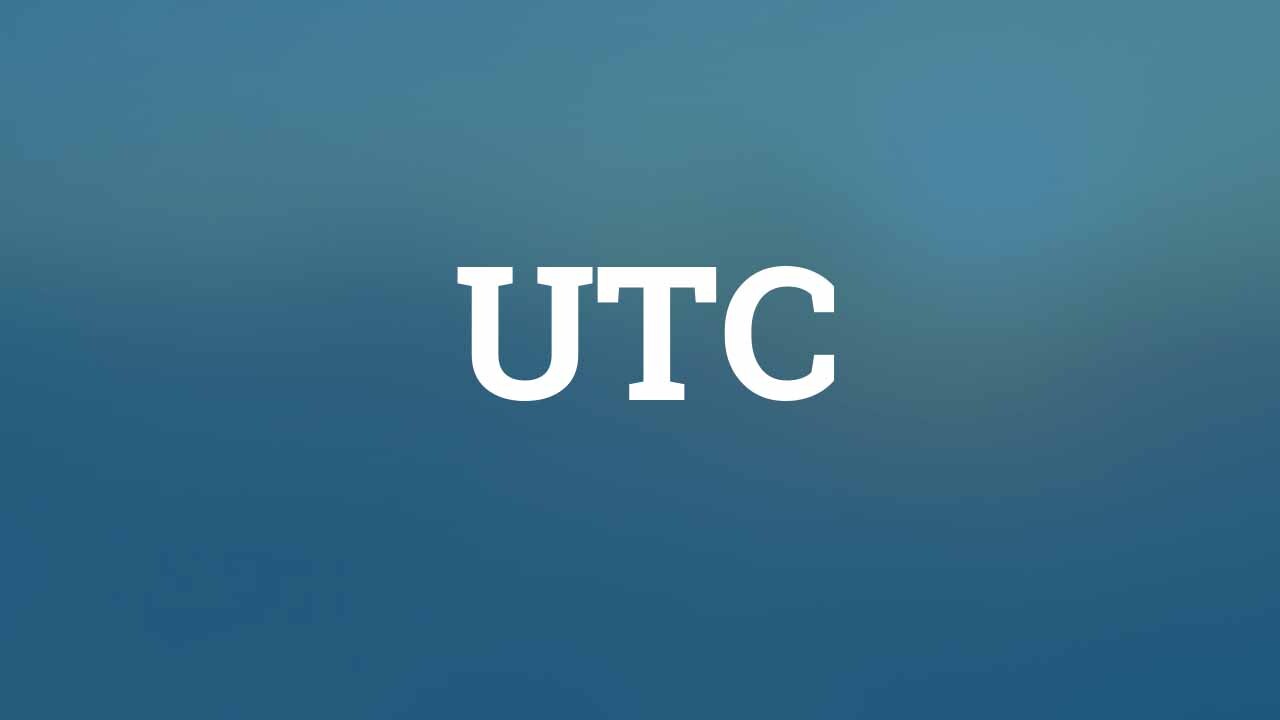 UTC Nedir? 