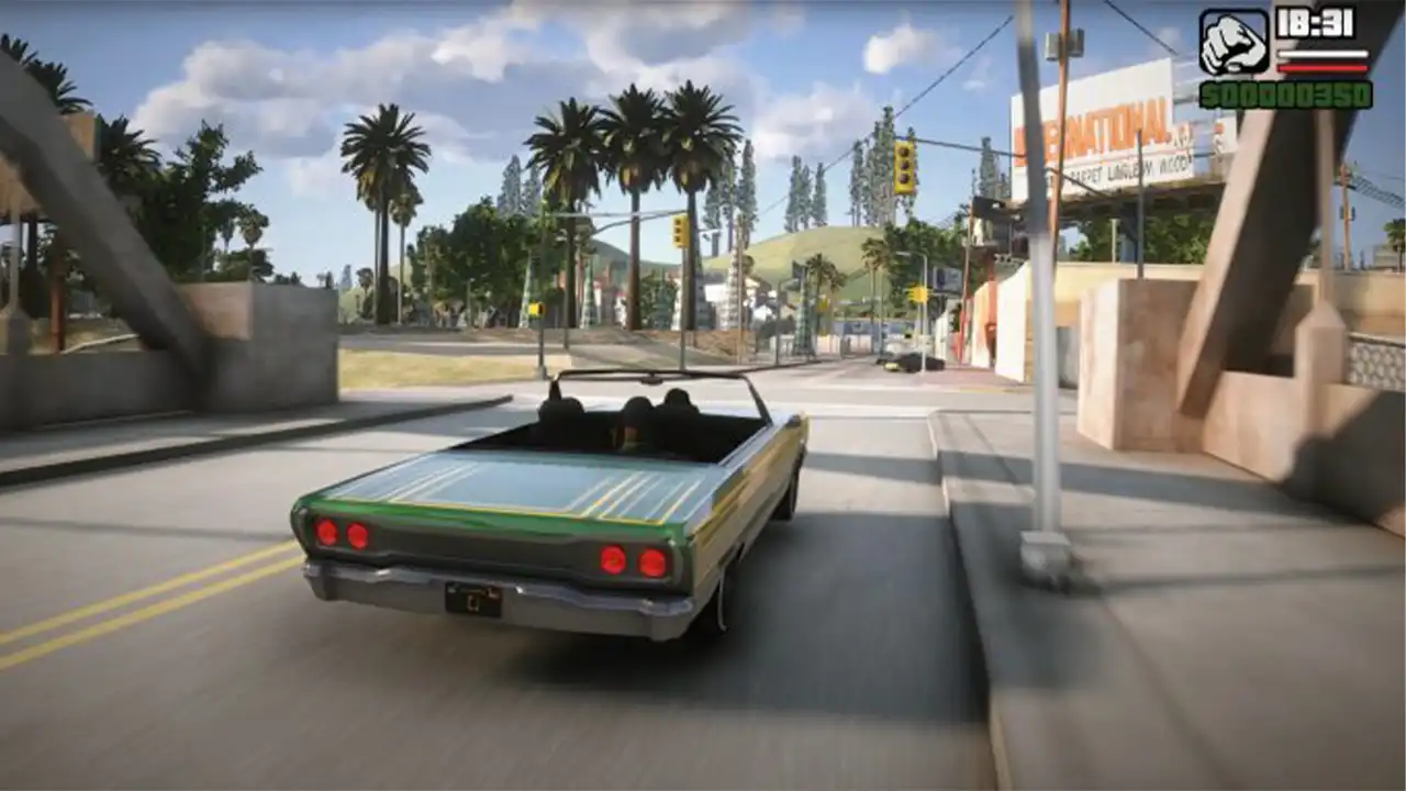 Unreal Engine 5 ile GTA: San Andreas Tekrar Yapıldı: Videosu Yayınlandı 