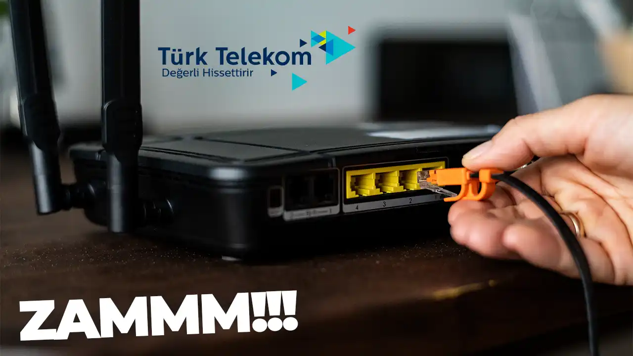 Türk Telekom İnternet Paket Fiyatlarına Zam Yaptı 