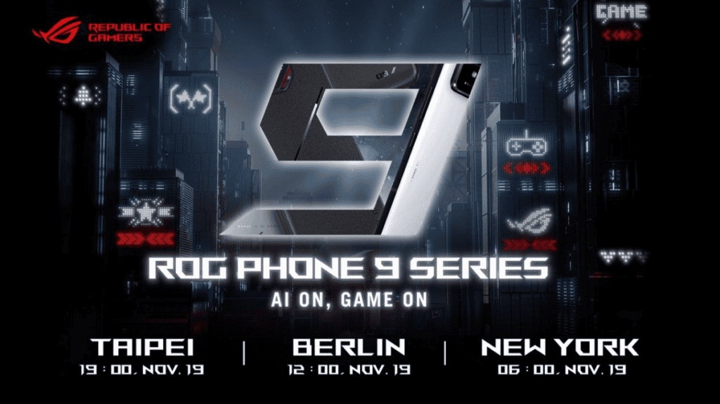 ASUS ROG Phone 9 Pro Muhteşem 185Hz Ekranla Gelecek 