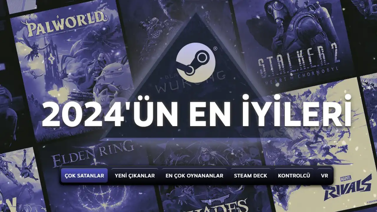 Steam, 2024'ün En Çok Satan Oyunlarını Açıkladı: İşte O Liste! 