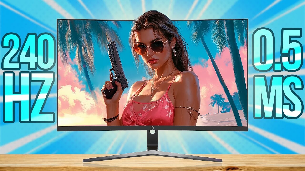 Gamepower Vivid V60 İncelemesi: 240Hz, 0.5ms, Kavisli ve Uygun Fiyatlı Oyuncu Monitörü 