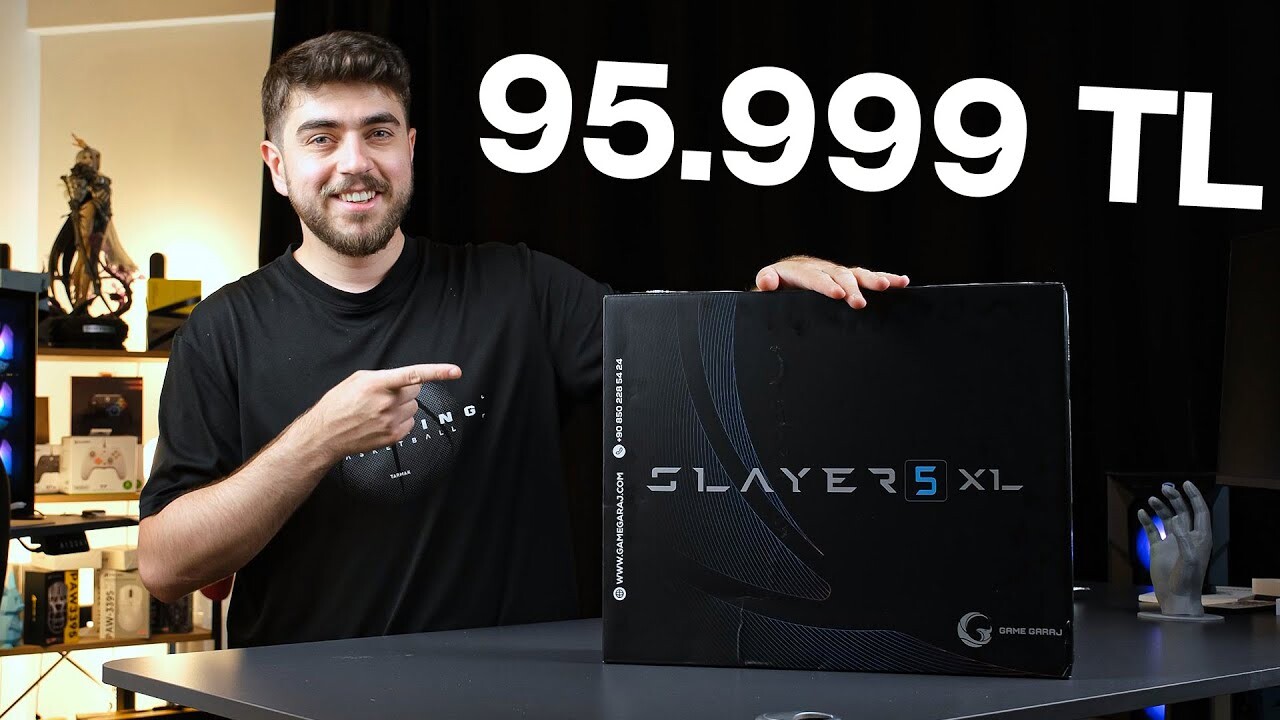 GameGaraj Slayer5 9XL-5070Ti Kutu Açılışı | Intel Ultra 9 275HX ve RTX 5070 Ti 