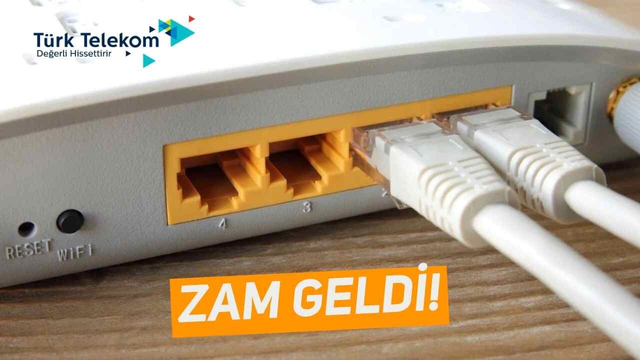 Türk Telekom Paket Fiyatlarına Zam Geldi 