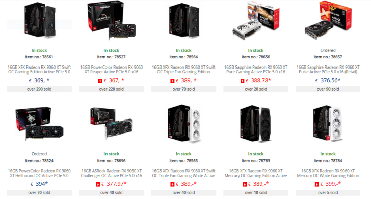 8 GB Bellekli NVIDIA ve AMD Ekran Kartlarının Satışları Çok Düştü! 