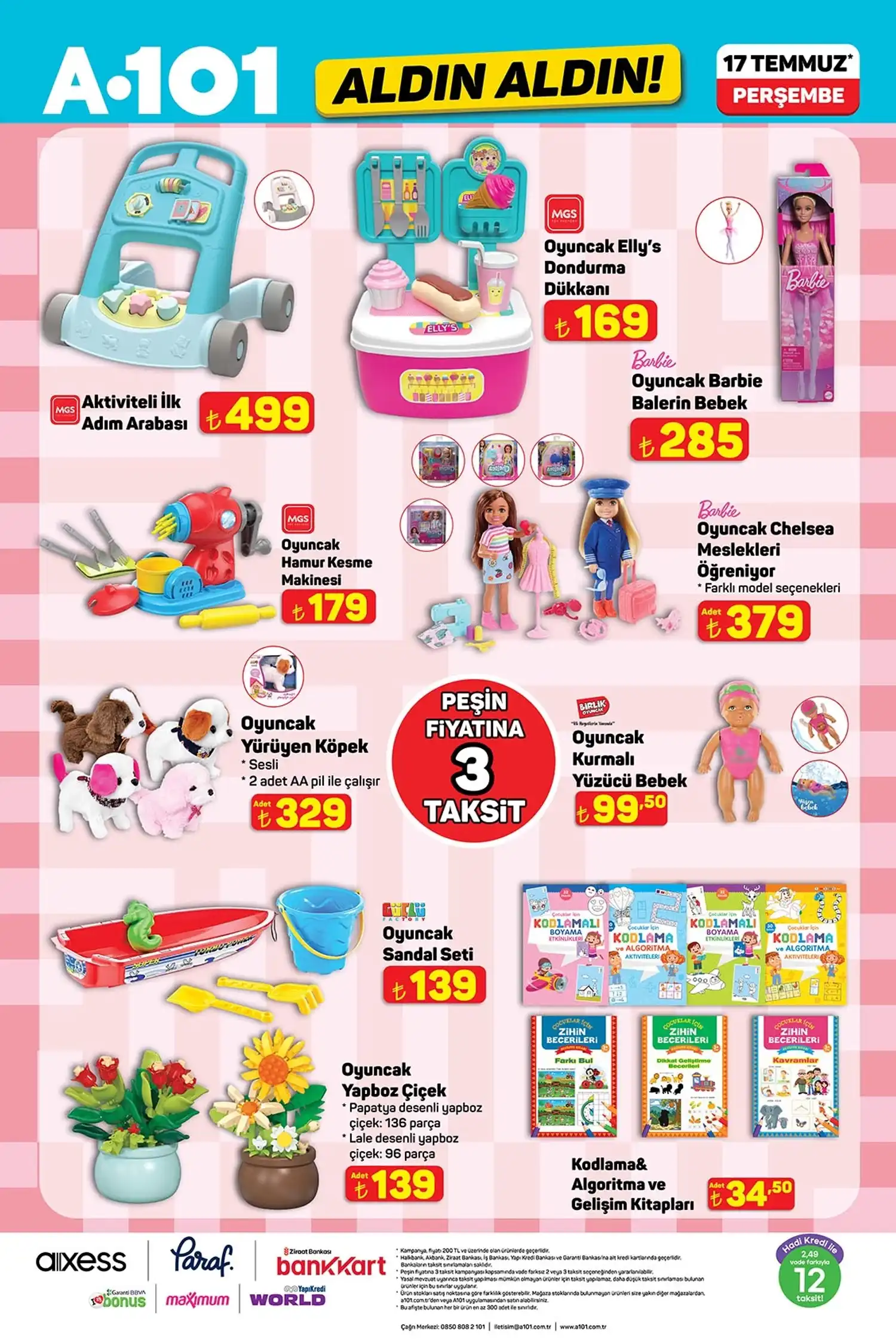 A101 17 Temmuz 2025 Aktüel Ürünler Kataloğu 