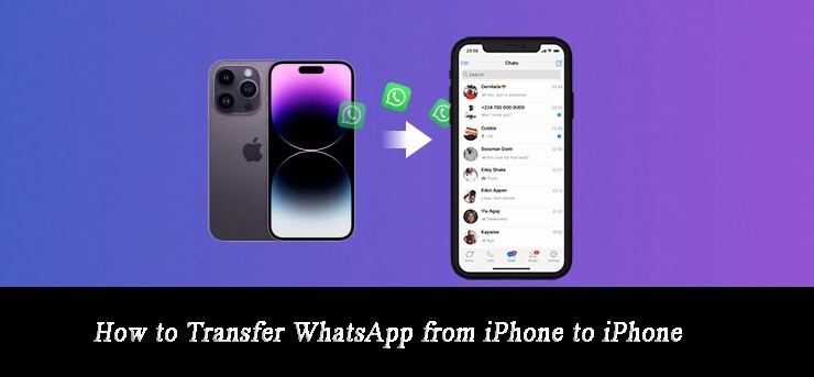 WhatsApp'ı iPhone'dan iPhone'a Aktarma 