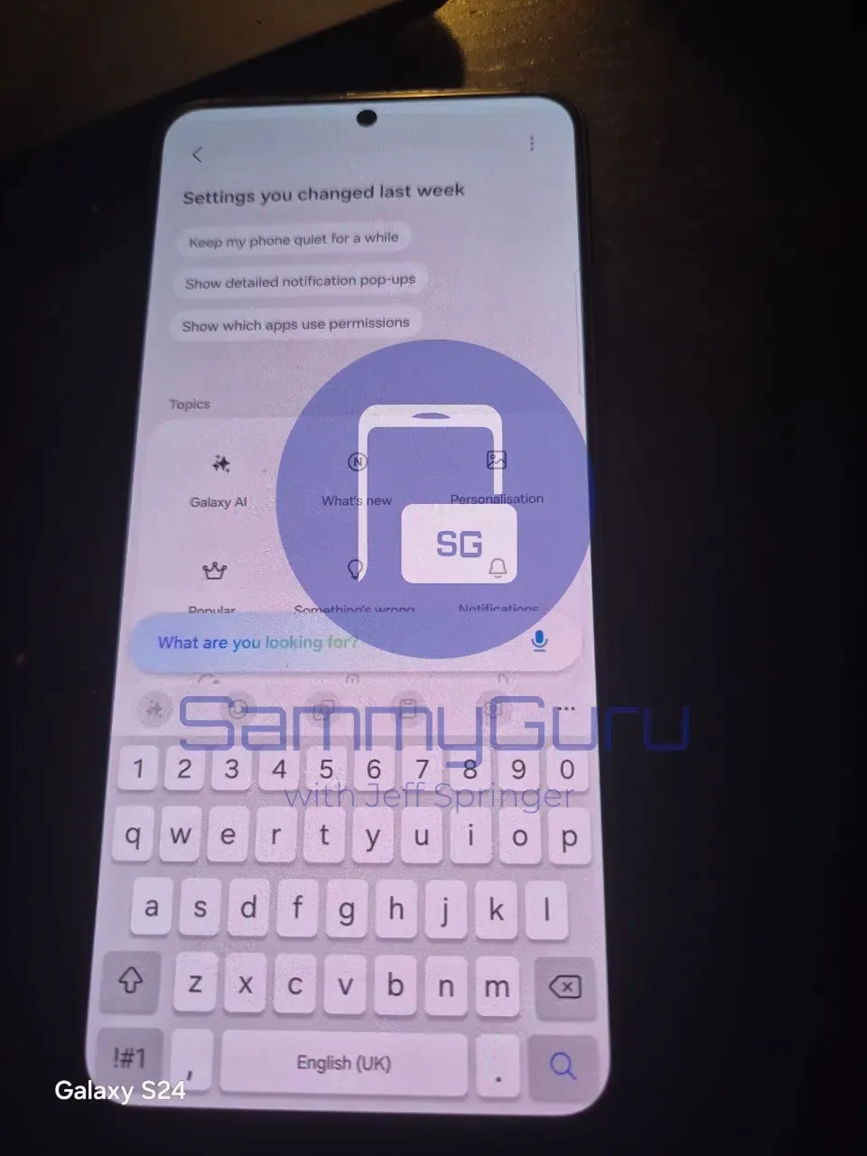 Samsung One UI 8.5 Sızıntısı iOS 26 Esintili Tasarımı Gösteriyor 
