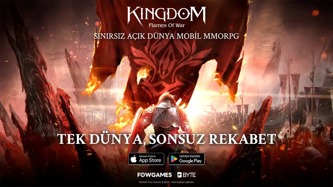 Kingdom: Flames of War ile Mobil’de Benzersiz MMORPG Deneyimi Başladı 