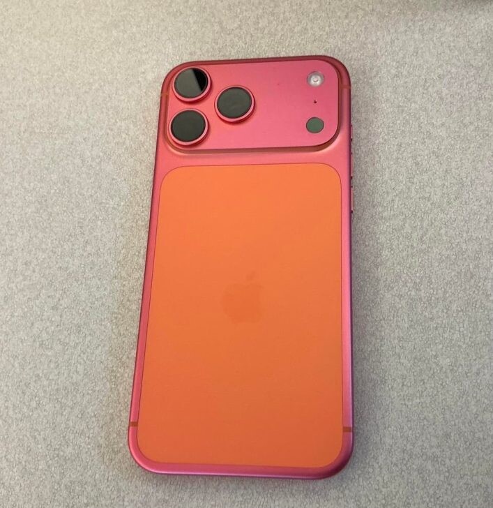 Bazı iPhone 17 Pro Max Modellerinde Cosmic Orange Rengi Rose Gold’a Dönüyor 