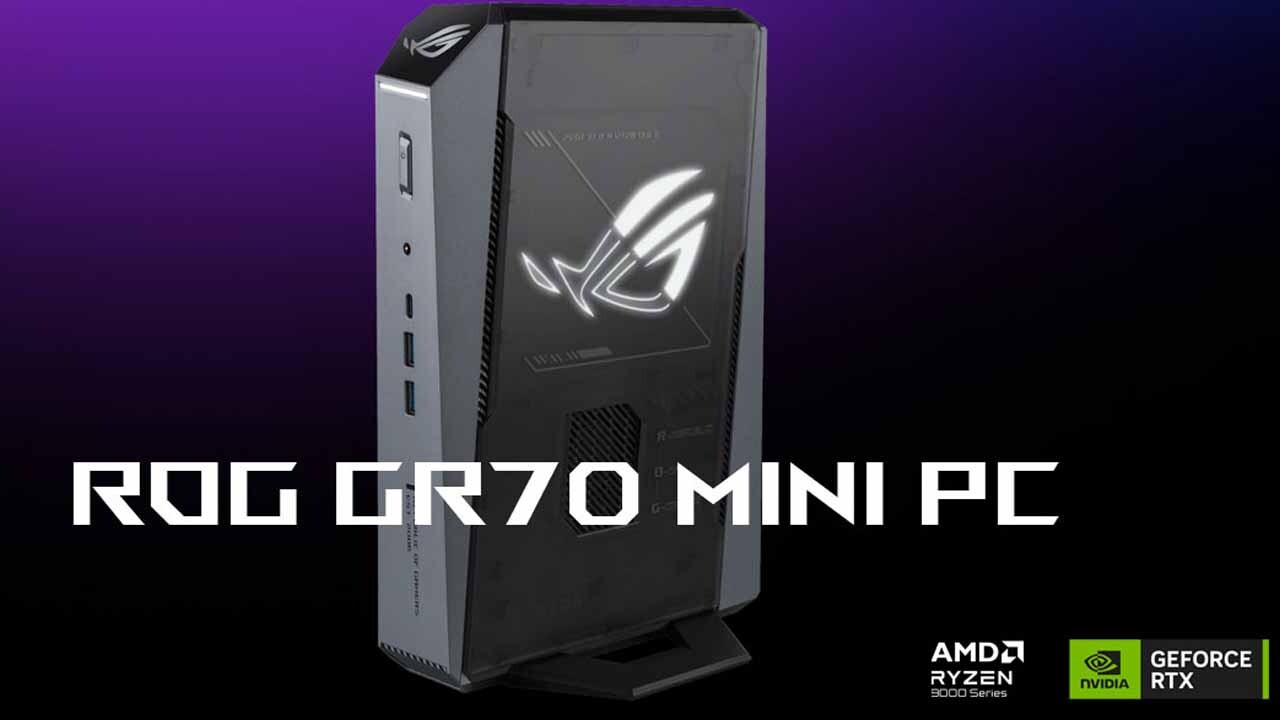 ASUS ROG GR70 Mini PC: Küçük Kasa, Büyük Performans 