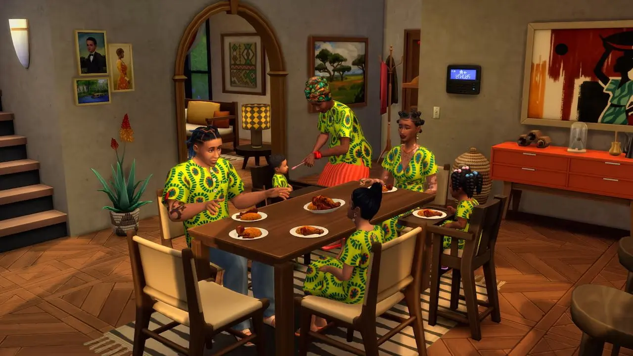 The Sims 4 Batı Afrika Güncellemesiyle Yenileniyor 