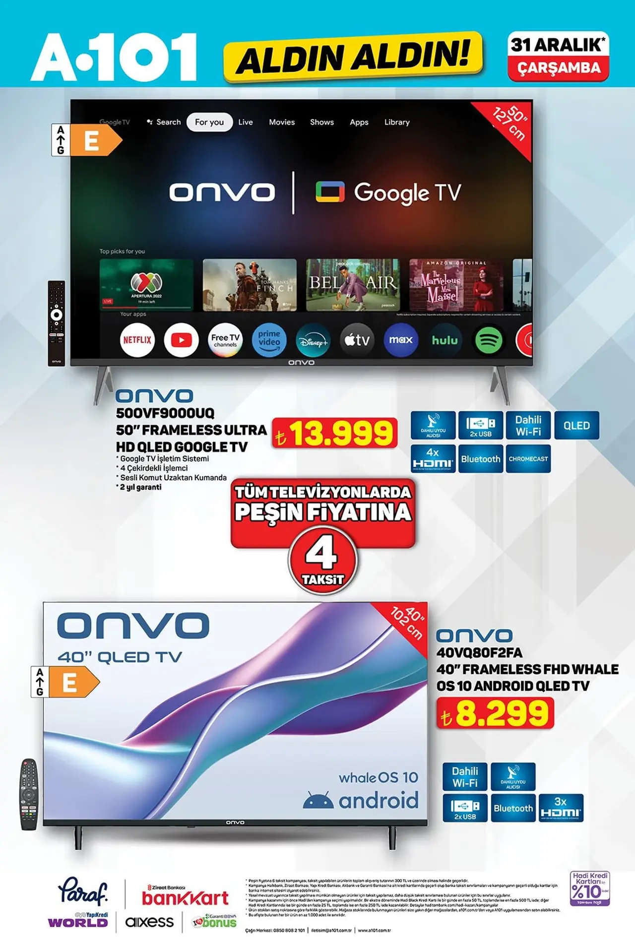 A101'de Samsung Telefon, Kulaklık ve Televizyon Satılacak! A101 31 Aralık 2025 Aktüel Ürünler Kataloğu 