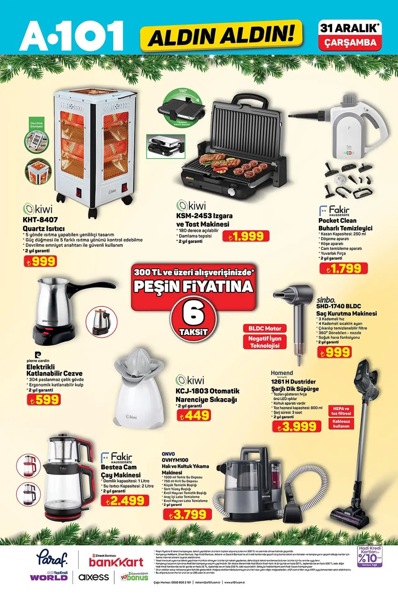 A101'de Samsung Telefon, Kulaklık ve Televizyon Satılacak! A101 31 Aralık 2025 Aktüel Ürünler Kataloğu 