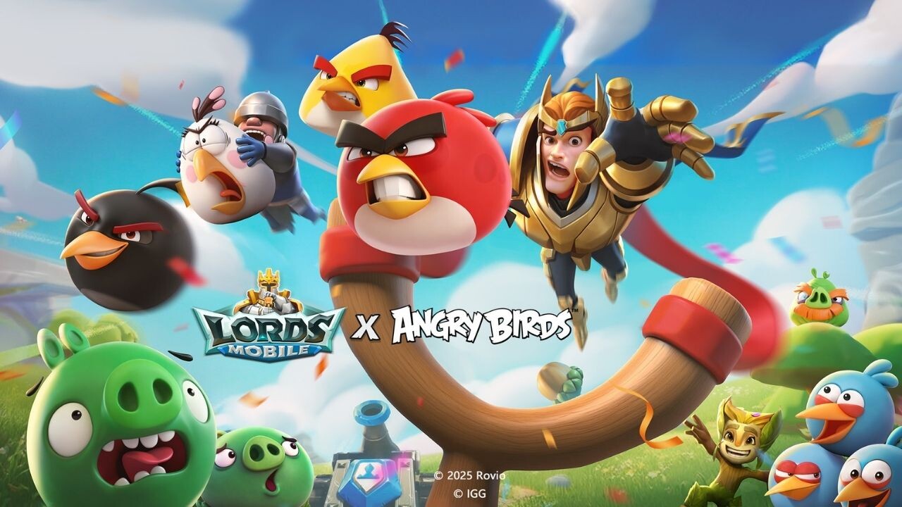 Athena’nın Yeni Misafirleri: Angry Birds Karakterleri Lords Mobile’da! 