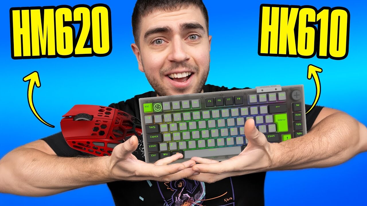 Hawk Oyuncu Ekipmanları | HK610 Mekanik Klavye ve HM620 Gaming Mouse 