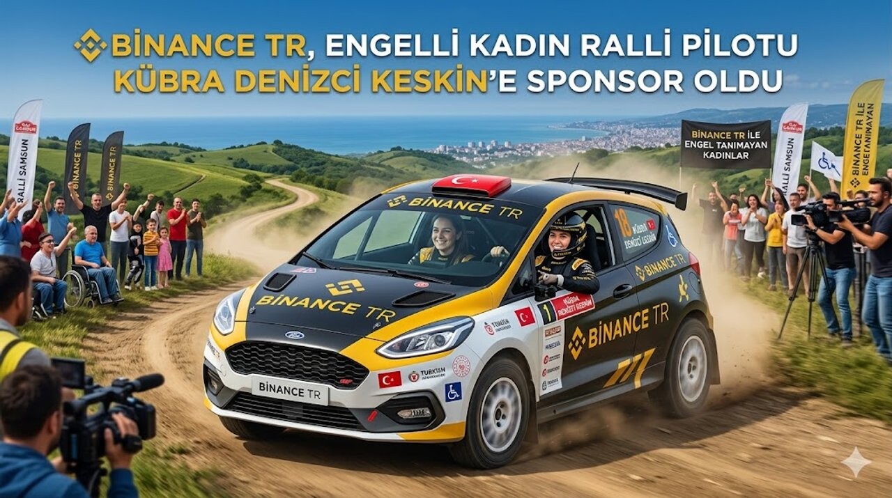 Binance TR, Engelli Kadın Ralli Pilotu Kübra Denizci Keskin'e Sponsor Oldu Binance TR, Engelli Kadın Ralli Pilotu Kübra Denizci Keskin'e Sponsor Oldu