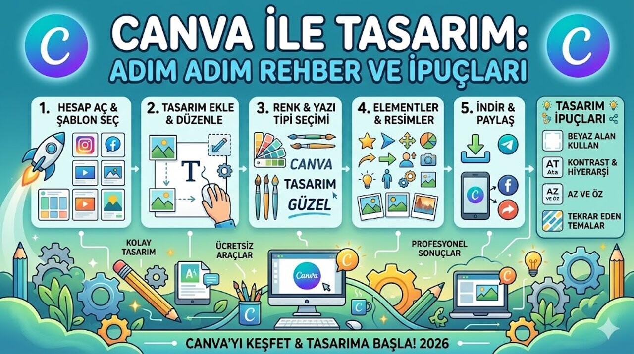 Canva ile Tasarım: Adım Adım Rehber ve İpuçları Canva ile Tasarım: Adım Adım Rehber ve İpuçları