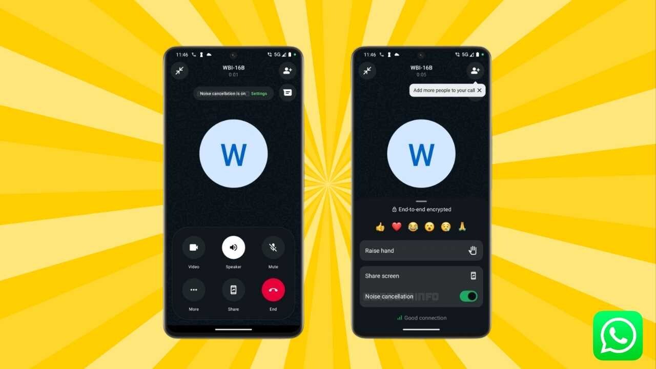 WhatsApp'a Gürültü Engelleme Özelliği Geliyor WhatsApp'a Gürültü Engelleme Özelliği Geliyor