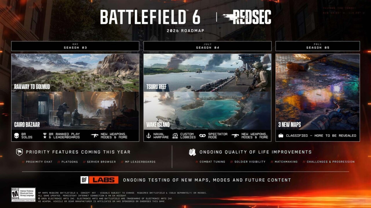 Battlefield 6 Üçüncü Sezon ile Railway to Golmud Haritasını Tanıttı Battlefield 6 Üçüncü Sezon ile Railway to Golmud Haritasını Tanıttı