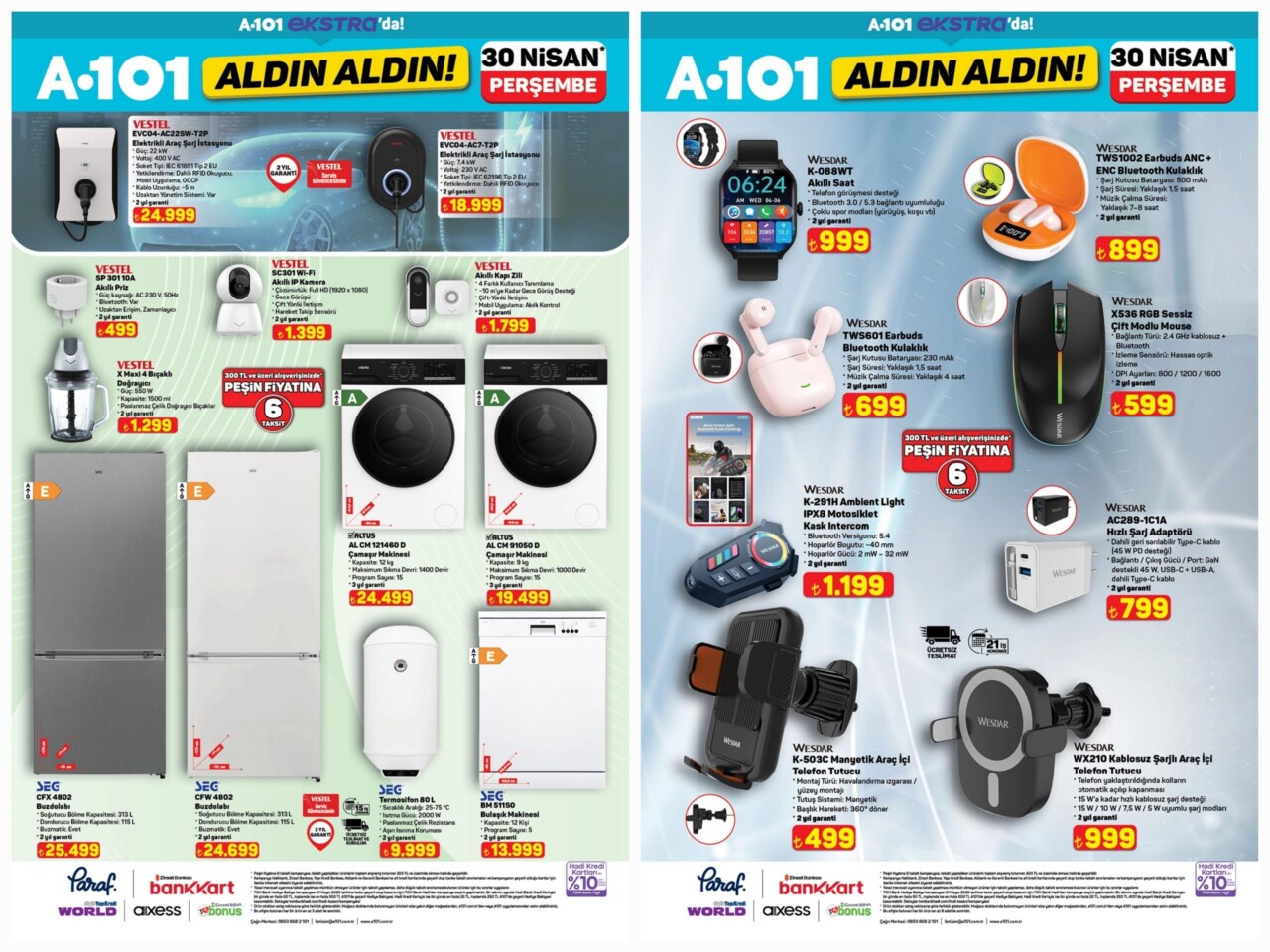A101 Marketlerde Vestel Ürünleri ile Teknoloji Dolu Bir Geçit A101 Marketlerde Vestel Ürünleri ile Teknoloji Dolu Bir Geçit