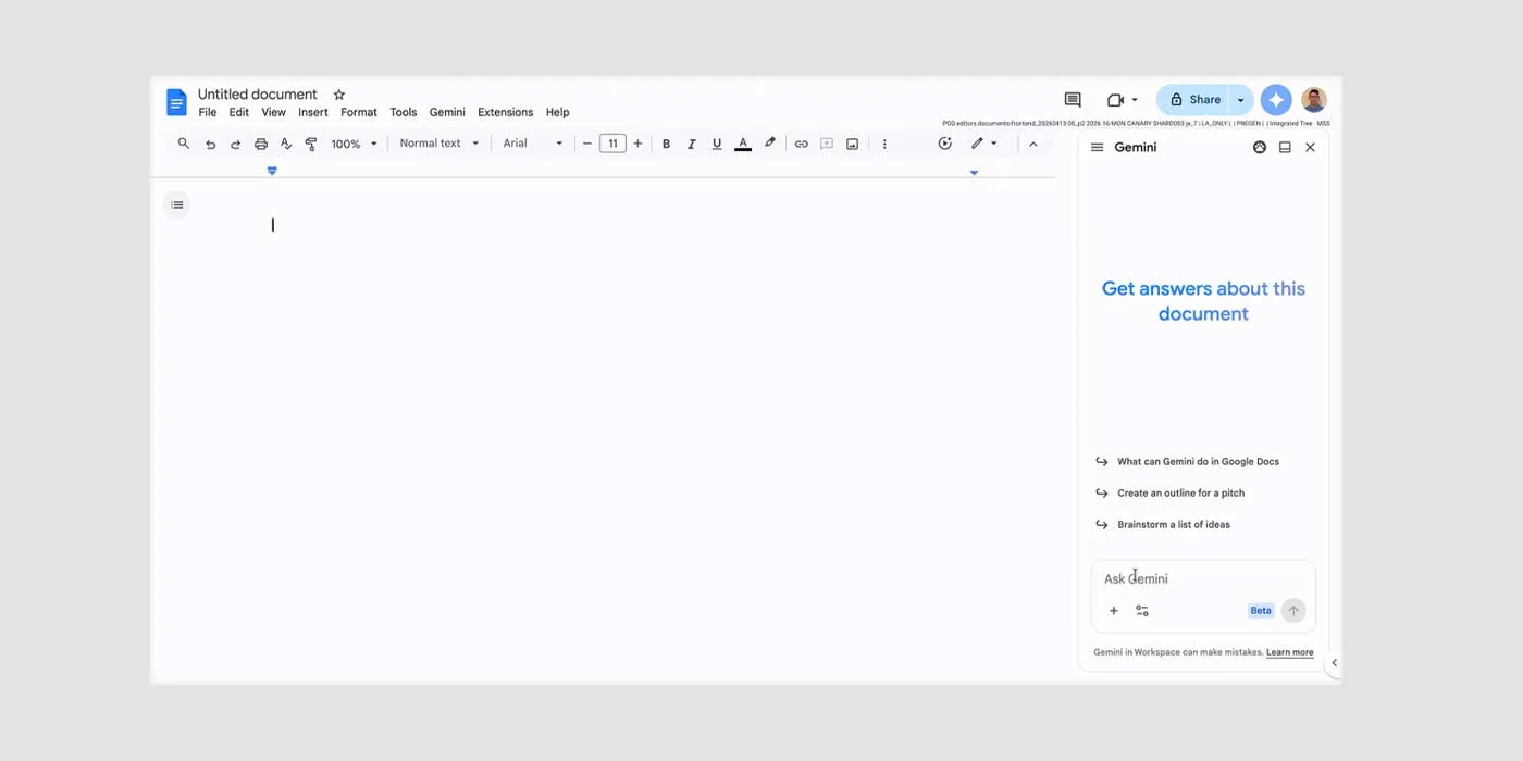 Google Dökümanlar'da Gemini ile Akıllı Komut Yönetimi Google Dökümanlar'da Gemini ile Akıllı Komut Yönetimi