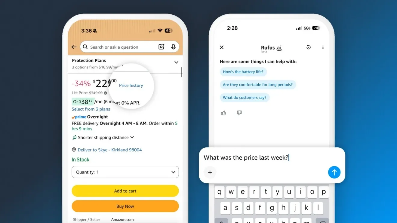 Amazon, Ürünlerin Fiyat Geçmişini Artık Bir Yıl Süresince Gösteriyor Amazon, Ürünlerin Fiyat Geçmişini Artık Bir Yıl Süresince Gösteriyor
