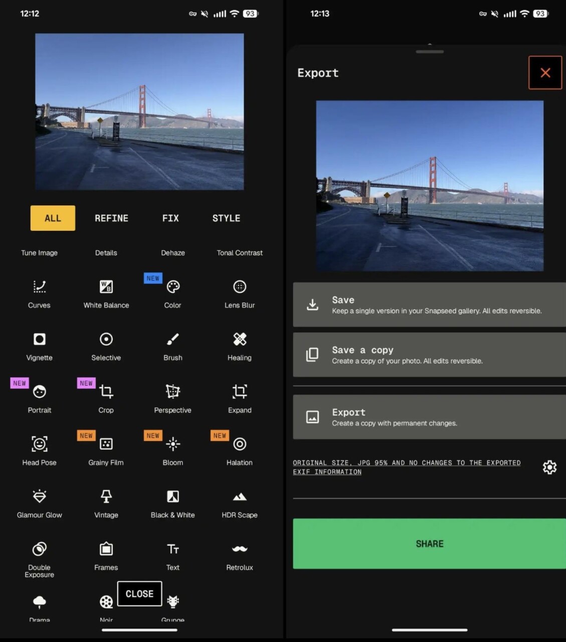 Snapseed 4.0 ile Android'de Fotoğraf Düzenleme Yenilendi Snapseed 4.0 ile Android'de Fotoğraf Düzenleme Yenilendi