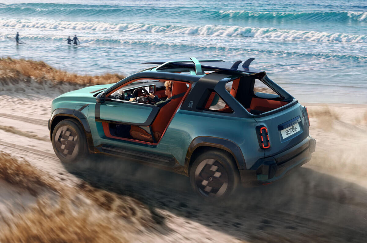 Renault 4, Plaj Buggy'si Tarzında Yenilendi: JP4x4 Konsepti Tanıtıldı Renault 4, Plaj Buggy'si Tarzında Yenilendi: JP4x4 Konsepti Tanıtıldı