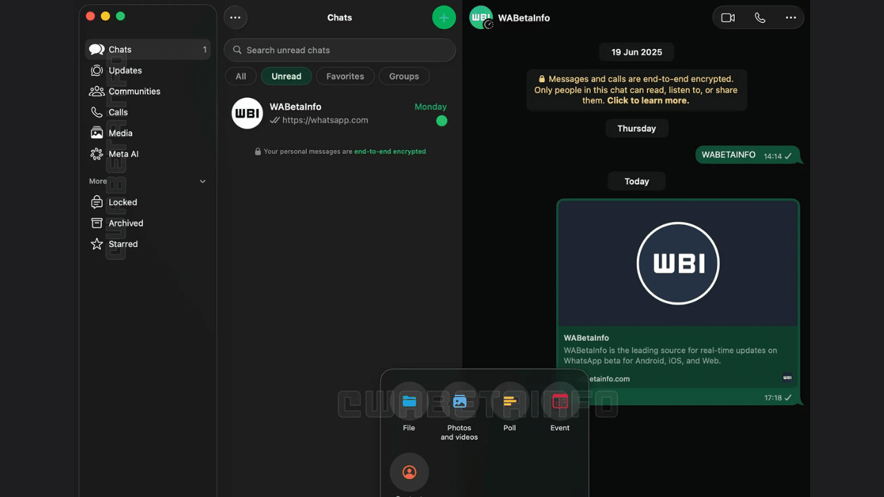 WhatsApp Mac Uygulamasında Yeni Tasarım Dönemi Başlıyor