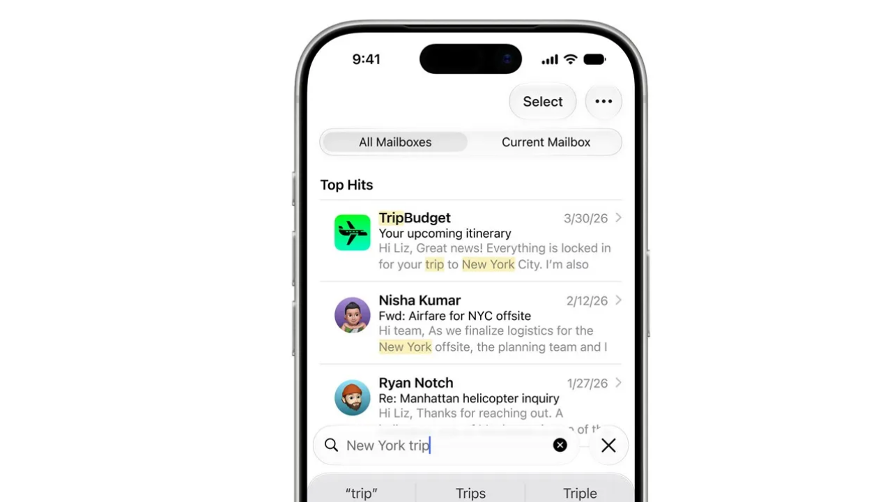 iOS 27 ile Apple Mail Uygulamasına Dev Güncellemeler Geliyor iOS 27 ile Apple Mail Uygulamasına Dev Güncellemeler Geliyor