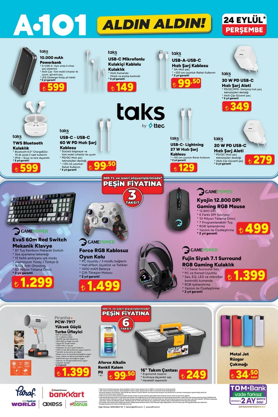 A101 24 Eylül 2026 Aktüel Ürünler Kataloğu 3 A101 24 Eylül 2026 Aktüel Ürünler Kataloğu